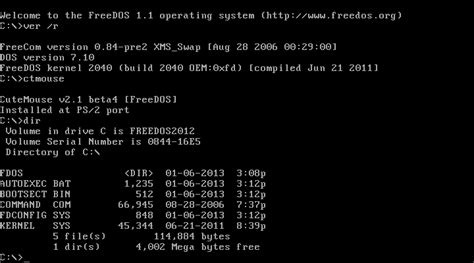 Image result for FreeDOS Tutorial 2024