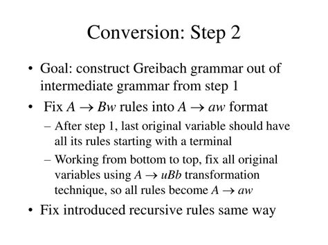 Image result for Greibach Normal Form Problems