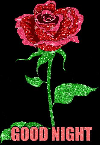 50+ Good Night Roses GIF to Enhance Your Dreams - Good Night Wishes ...