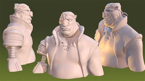 STL file John Silver - Treasure Planet・3D print design to download・Cults
