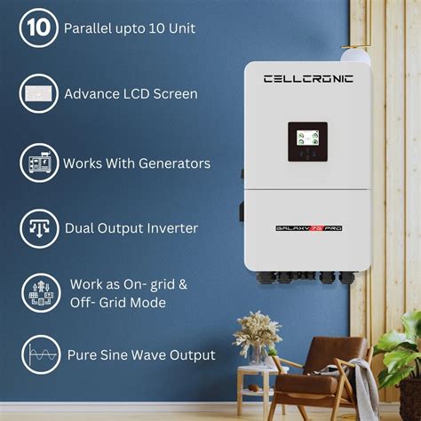 CELLCRONIC 7G PRO 12KW (Three Phase) Dual MPPT Hybrid Inverter