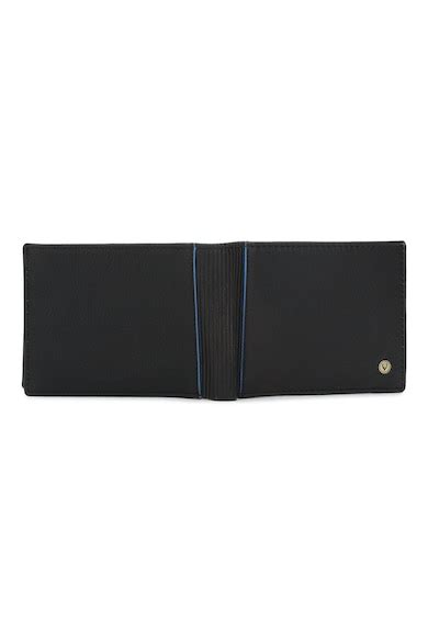 Buy Men Black Solid Genuine Leather Wallet Online - 746709 | Allen Solly