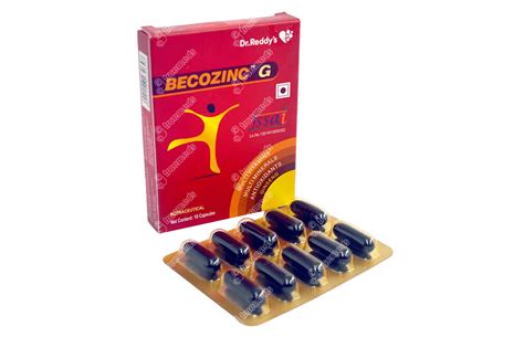 Becozinc G Capsule | Order BECOZINC G Capsule 10 Online at Truemeds