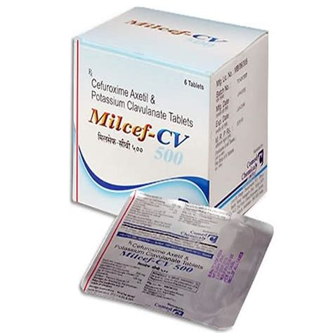 MILCEF CV 500 - 6 Tablet