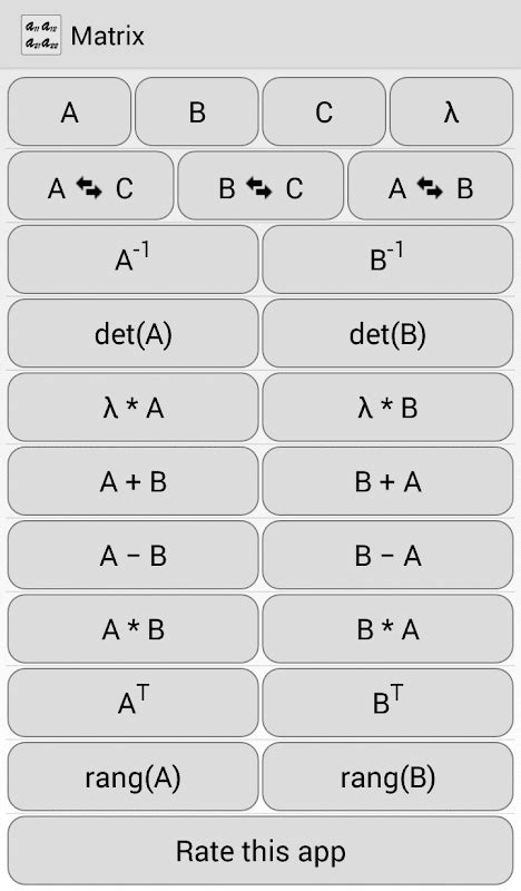 Image result for Matrix Calc