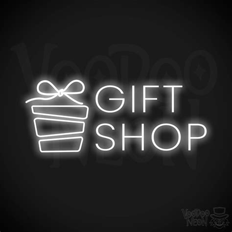 Gift Shop Neon Sign | Neon Gift Shop Sign - Voodoo Neon
