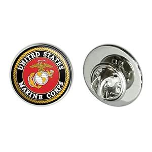 Buy Graphics and More Marines USMC Emblem Black Yellow Red Officially ...