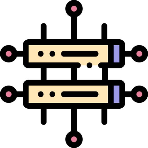 Data server - Free technology icons
