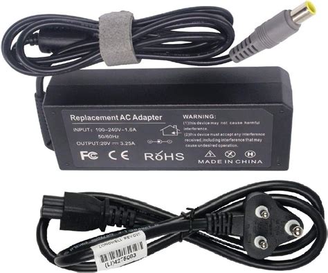 Laplogix 65W Big Pin 7.9MM Laptop Charger for IBM Lenovo THINKPAD T420 ...