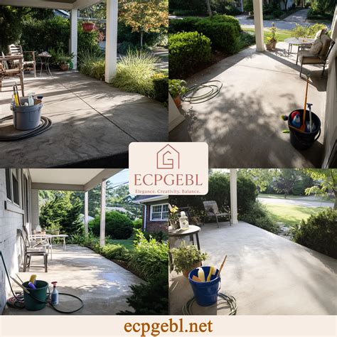 How to Clean Cement Porch Concrete Patios: 14 Easy Steps to a Sparkling ...
