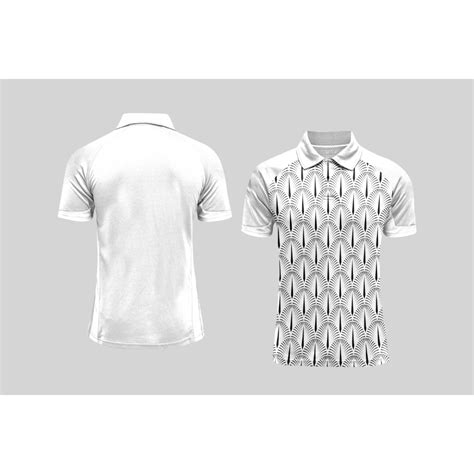 Next Print Cricket Polo Half White Customized Jersey NPCWH00A186