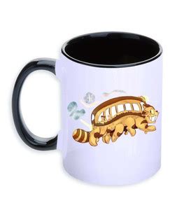 Muggies Magic Japan Anime Cartoon Cool Cat Bus Pattern BRH 11 Oz ...