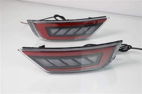 Car Back Rear Bumper Reflector Light For Ford Ecosport 2013-2019 Models ...