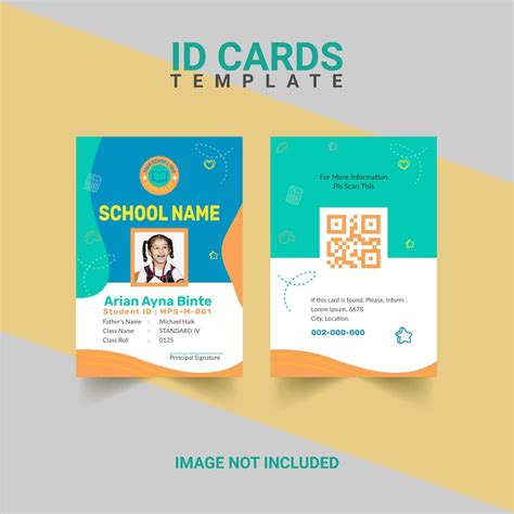 School id card Vectors - Download Free High-Quality Vectors from ...