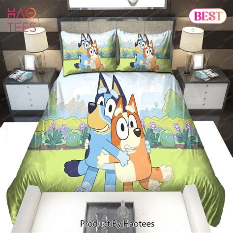 Buy Bluey Cartoon Bluey And Bingo Bedding Sets Bed Sets, Bedroom Sets ...