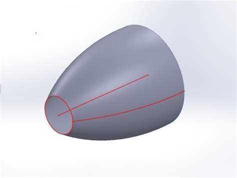 SolidWorks Lofting Surfaces 的图像结果
