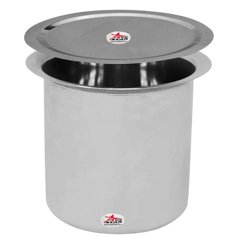 Buy Stainless Steel Milk Boiler - Deep Gunj with Lid – Nutristar