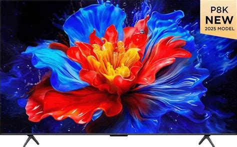 TCL P8K 164 cm (65 inch) QLED Ultra HD (4K) Smart Google TV 2025 ...