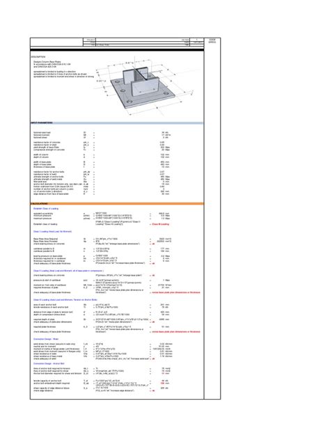 Image result for Column Base Plate Bolt Adjustable