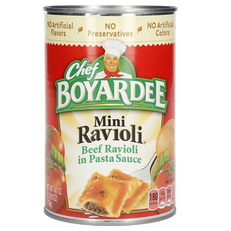 Chef Boyardee Ravioli