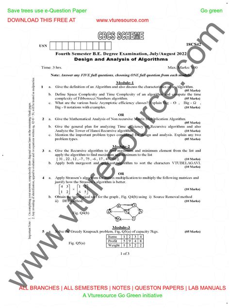 Papers - design and algorithm analysis - Studocu