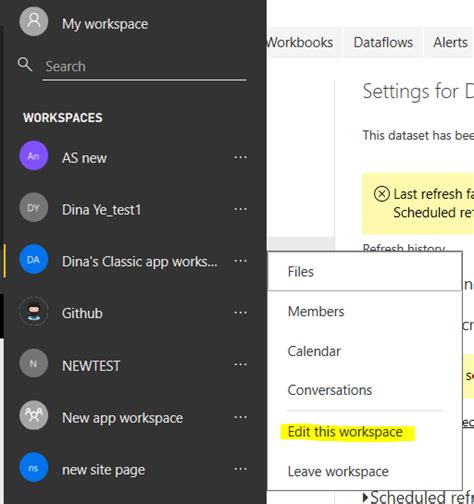 Solved: How do I add myself as owner/ admin to a workspace - Microsoft ...