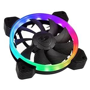 Cougar Hydraulic Vortex RGB HPB 120 mm PMW HDB Cooling Fan with ...