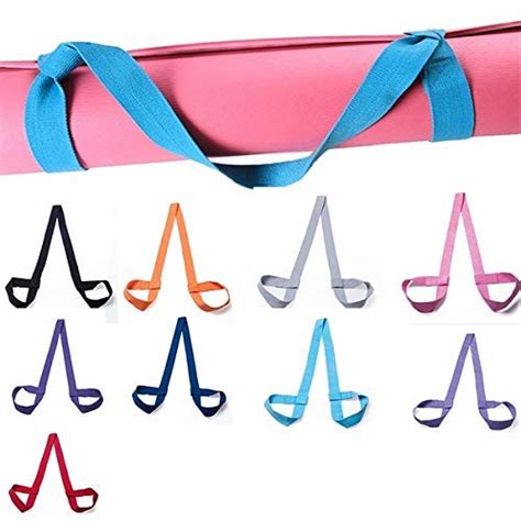 Yoga Mat Strap, Adjustable Mat Carrier Sling for Carrying, Doubles As ...