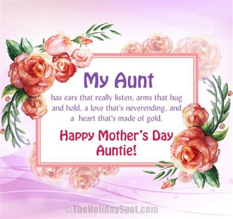 Mother's Day Greeting Cards for Aunts and Aunties in 2024 | Happy ...