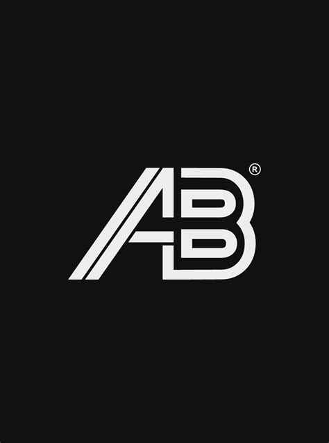 Letter AB Logo Design Template. Letter AB for corporate or brand ...
