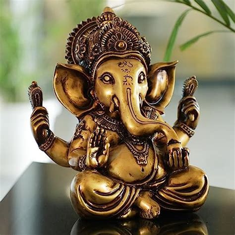 Buy Lord Ganesha Idols for Gift Home Decor Pooja - Big Ganesh Statue ...