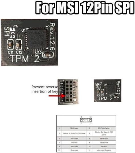 TPM Connector MSI 的图像结果