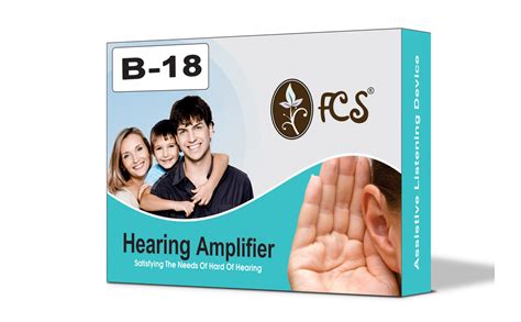 FCS Personal Sound Amplifier, BTE Sound Enhancer for Adults and Seniors ...