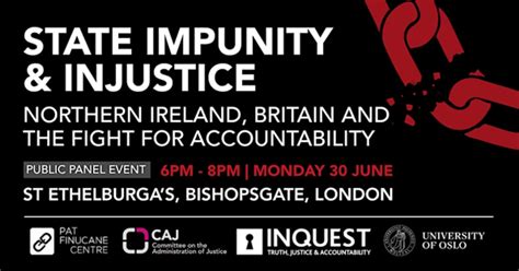 State Impunity & Injustice: Northern Ireland, Britain & the Fight for ...