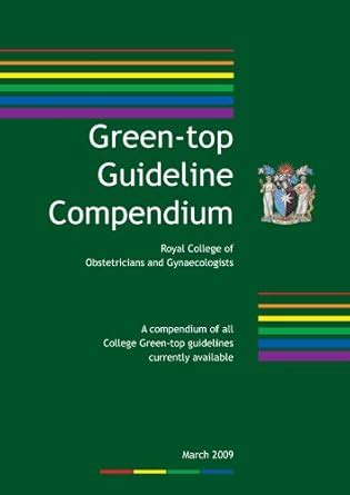 Buy Green-top Guideline Compendium Book Online at Low Prices in India ...