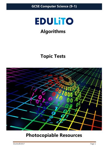 Image result for GCSE Computer Science Algorithm Questions