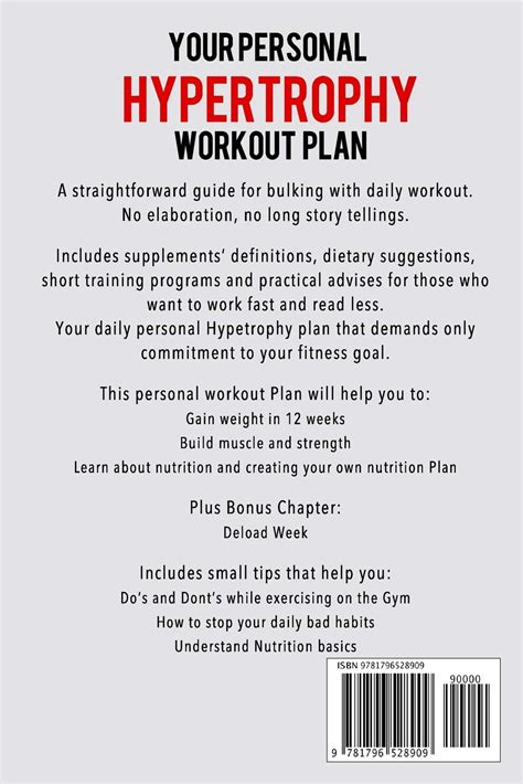 Image result for Hypertrophy Workout Program
