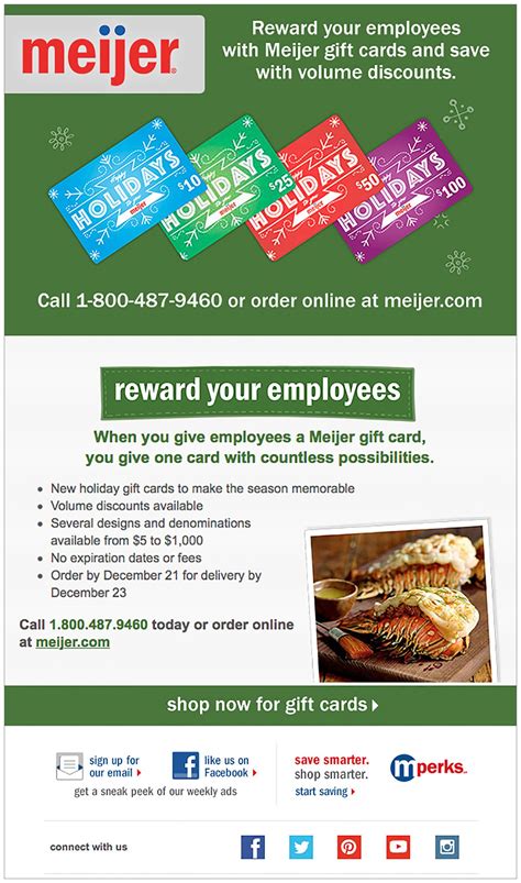 100 Meijer Gift Card Image