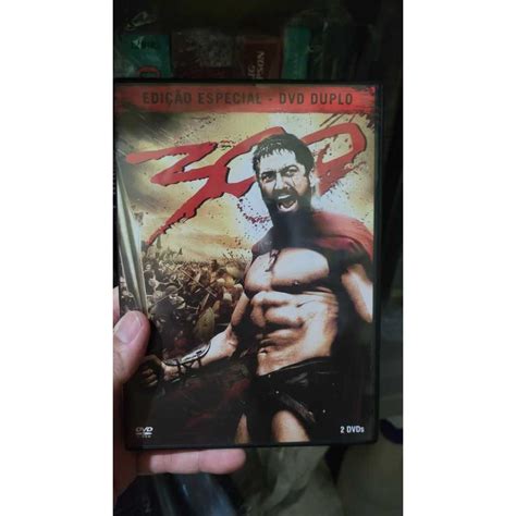 Kit DVD 300 de Sparta + Bluray Tropa de Elite 2. LEIA A DESCRIÇÃO ...