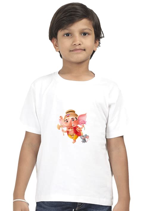 Kids Ganpati T-Shirts | DTF Print – Puzzle Squad