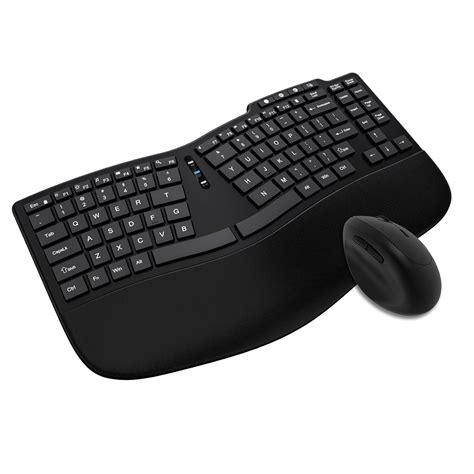 Amazon.in: Buy QUASIO Ergonomic Wireless Keyboard Mouse Combo,Bluetooth ...
