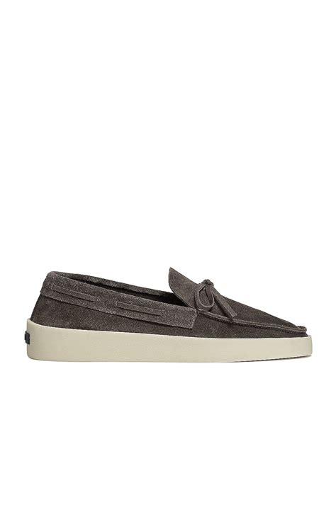 Fear of God Exclusively for Ermenegildo Zegna Suede Leather Driving ...