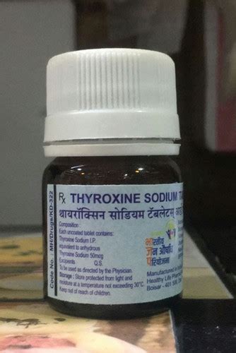 Like Thyrox or Thyronorm,Thyroxine 50 mcg tablets, 100 tablets, 1 ...