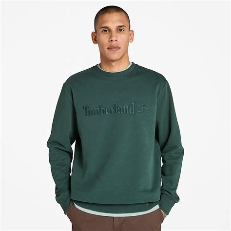 Hampton Crewneck Sweatshirt for Men in Dark Green