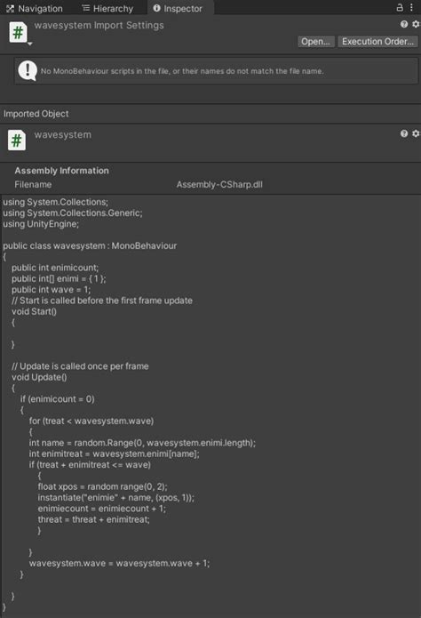 Image result for Unity Editor How to Fix Mono Script Behavior