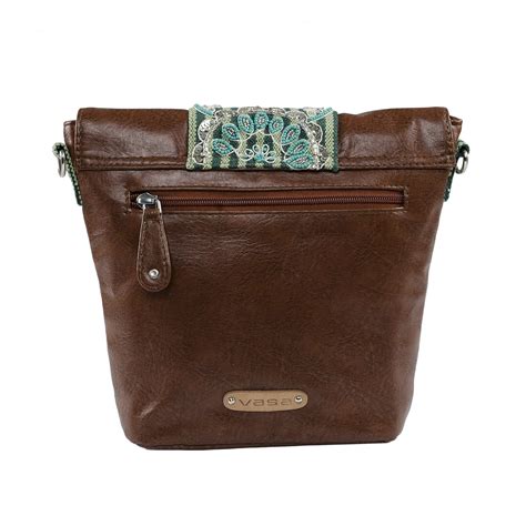 Buy VASA Women's Sling Bag in Green Color (P_18024-2) at Amazon.in