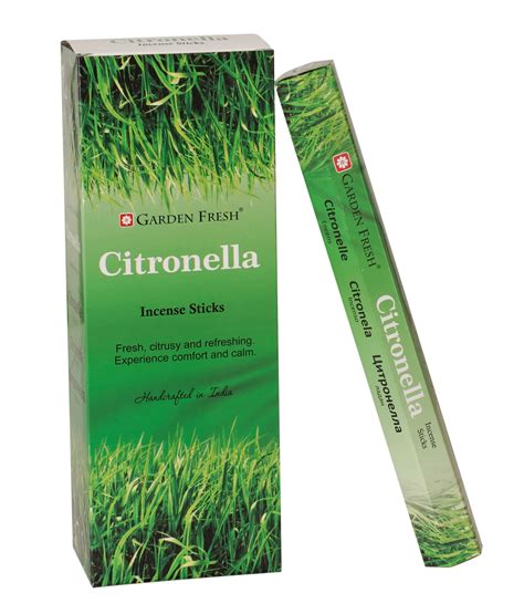 Citronella Hexagon Incense sticks – Garden Fresh Incense Store