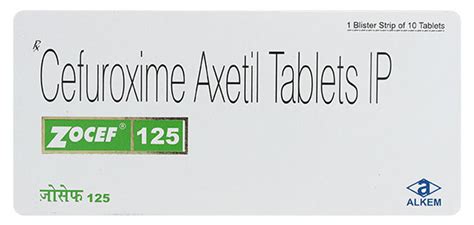 ZOCEF 125MG TAB – INDMED