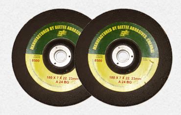 GEETEE ABRASIVES | High Quality Cutting wheels, Grinding Wheels and ...