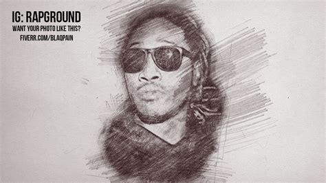 Future Rapper Drawing 的图像结果